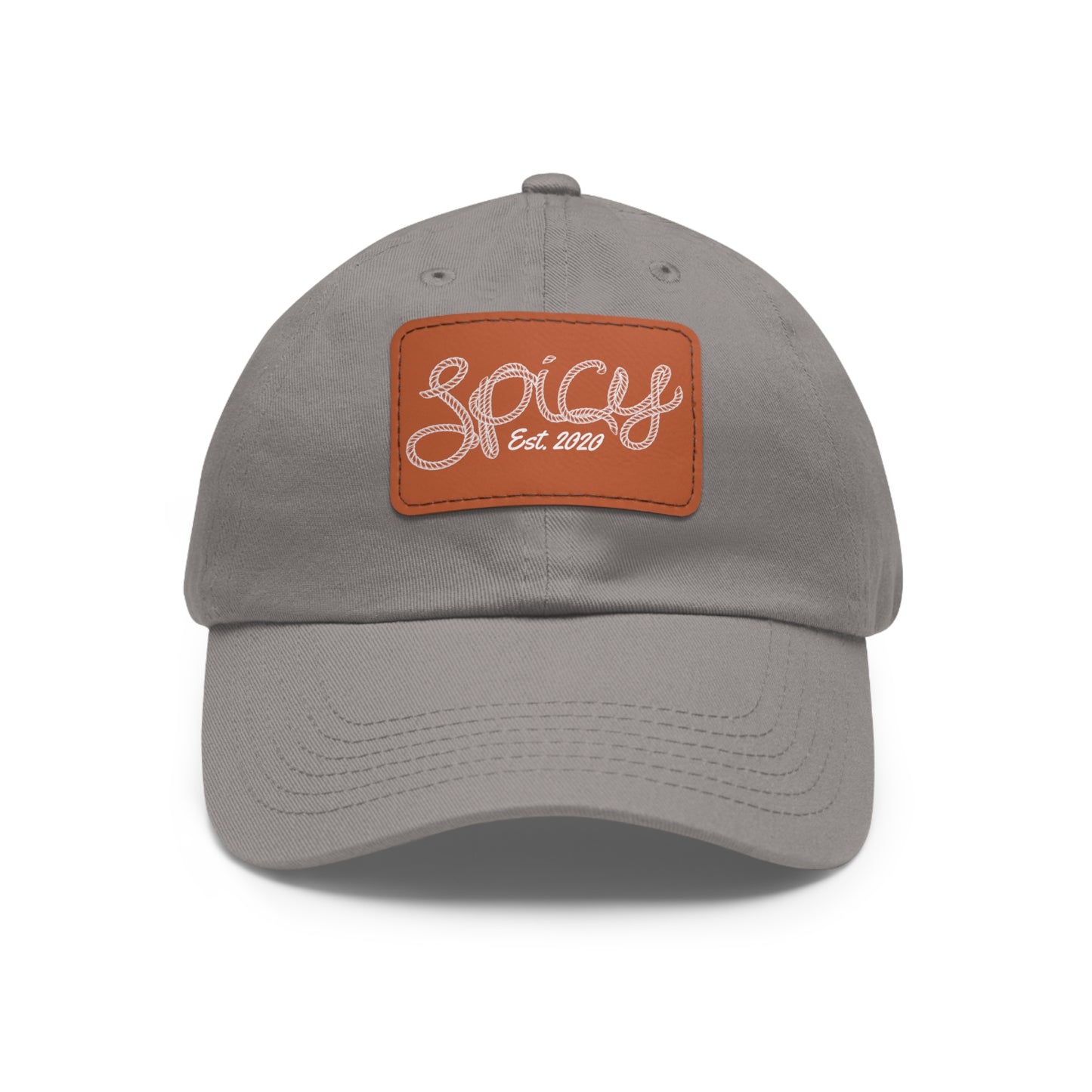 Spicy Western Rope | Dad Hat with Faux Leather Patch