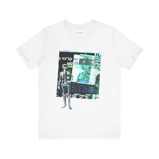 Skeleton Negatives Collage | Unisex Cotton T-Shirt