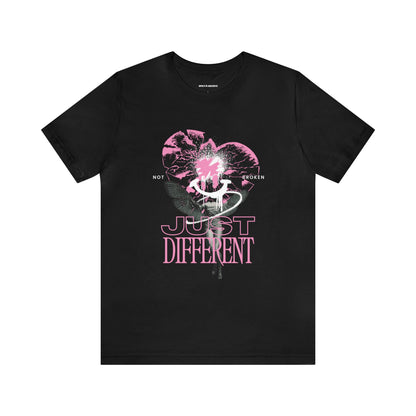 Not Broken Just Different | Unisex Cotton T-Shirt